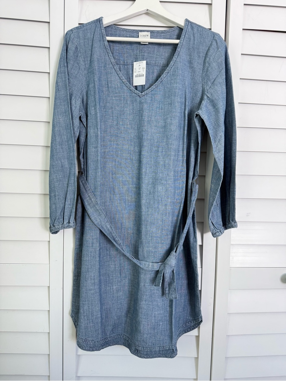 J. Crew chambray dress :: NWT :: size medium